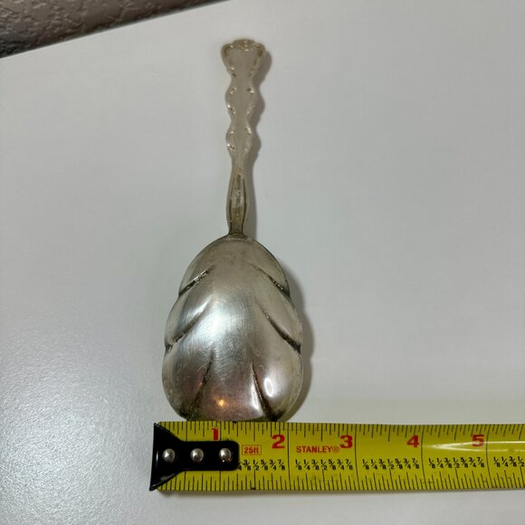 Vintage INTERLUDE International SilverPlate Fork/Scalloped Spoon Serving Set - Picture 6 of 16